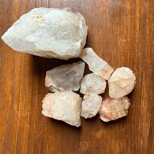 Natural Raw Quartz Crystal Collection